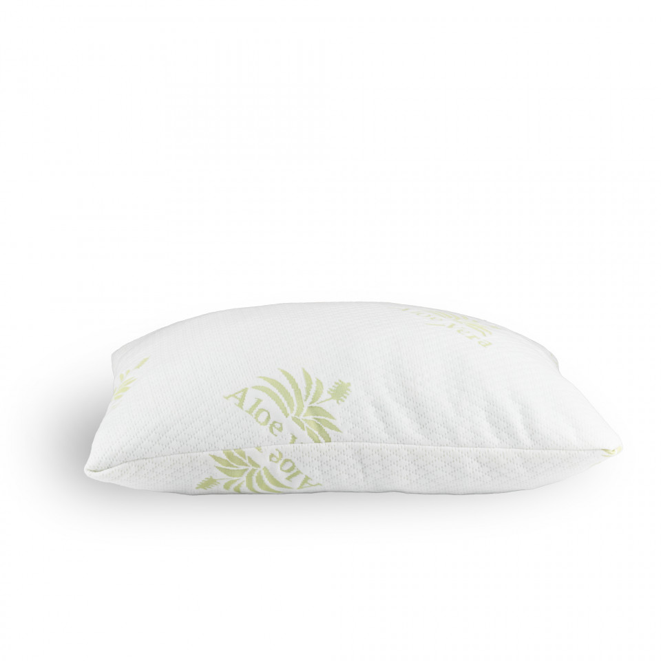 Aloe Vera infused shredded memory foam pillows, 50 x 70 cm, brand new,  regular stock - ARLL Group of Companies