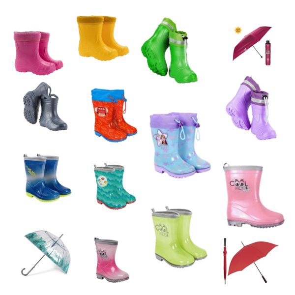 Liquidation Stock of Rain Boots for Kids Brand New