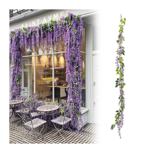 Job Lot of Artificial Wisteria Flowers Brand New