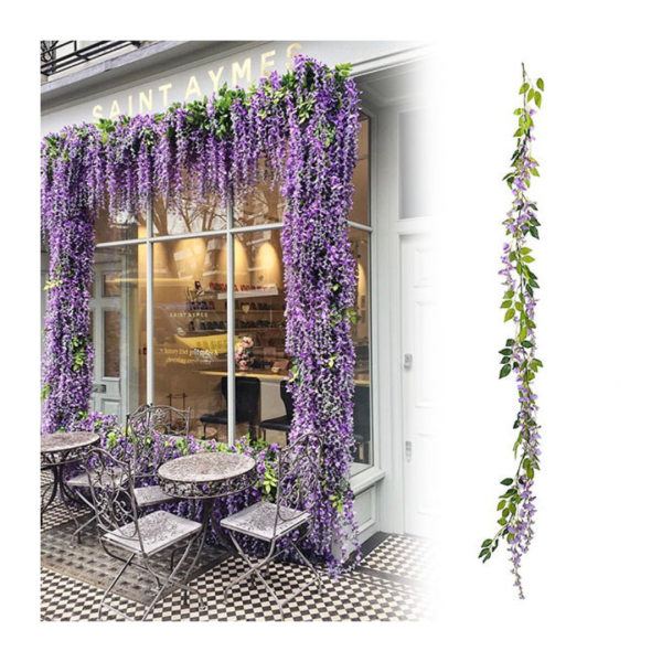 Job Lot of Artificial Wisteria Flowers Brand New