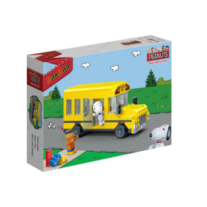 Job Lot of BanBao Peanuts-Snoopy's School Bus Brand New