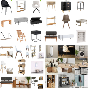 Job Lot of Furniture - Mixed A, B & C Grades