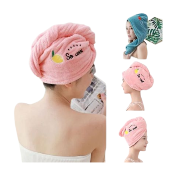 Job Lot of Pink Hair Towels Brand New