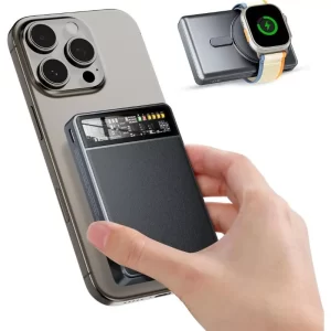 Job Lot of KPON 10000mAh 3-in-1 Transparent Magnetic Fast Charge Power Banks Brand New