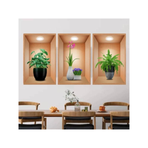 Job Lot of Sets of 3D Wall Stickers With Different Patterns Brand New