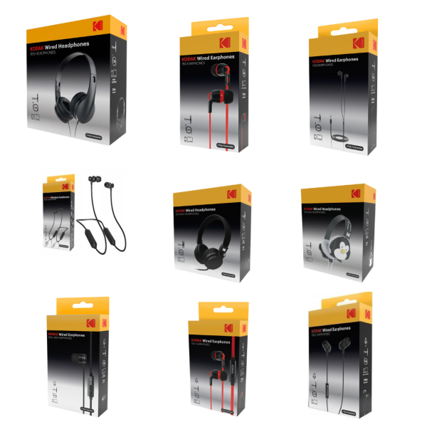 Wholesale Stock of KODAK Headphones Brand New