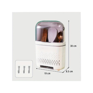 Job Lot of Hanging Kitchen Utensil Storage Boxes – White – Brand New