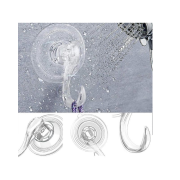 Job Lot of Sets of Hooks with Suction Cup (4 pieces) Brand New