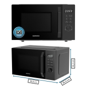 Wholesale Stock of Daewoo MD-FC206SB Microwaves Brand New