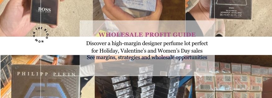 Designer Perfume Lot for Holiday & Valentine’s Sales | Wholesale Deal